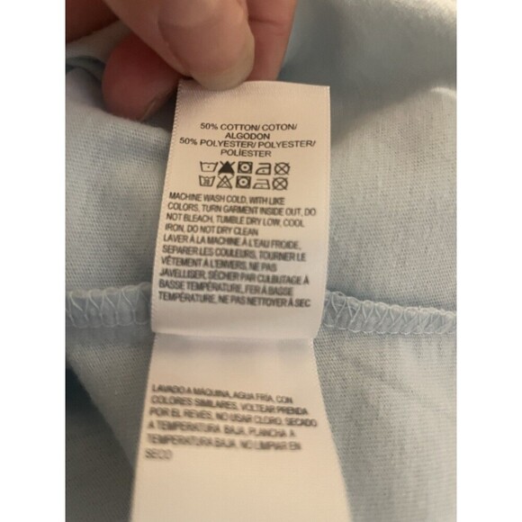 Lucky Brand x Coca-Cola Tee M Blue USA Flag Logo NWT Collab Graphic Shirt - Picture 9 of 9